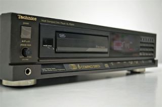Technics Stereo Compact Disc Multi CD Player Changer SL P600C