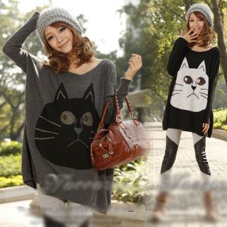 cat sweater in Womens Clothing