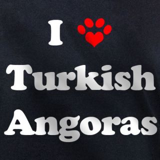 LOVE TURKISH ANGORAS T SHIRT angora cat kitten gift