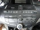 08 12 ACCORD RADIO STEREO 6 DISC CHANGER CD PLAYER 3PA0 XM SAT AUX 09 