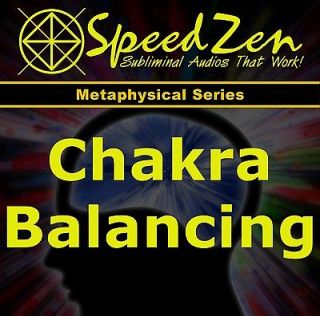 Chakra Balancing Subliminal CD hemi sync holosync hypnosis nlp third 