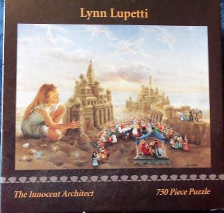 CEACO Puzzle THE INNOCENT ARCHITECT 2002 750 Pieces Lynn Lupetti
