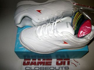 Power Cheer Shoes White Change Colors 12 8.5 NEW