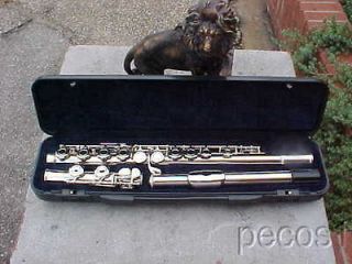  NEW 2013 J.R. BEHM SILVER BAND CONCERT FLUTE
