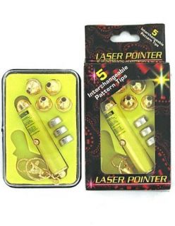   Light Beam Pointer Keychain & Interactive Cat Pet and Dog Toy GOLD