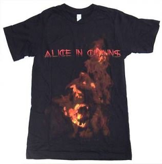 ALICE IN CHAINS   3RD THIRD DEGREE SCREAM BLACK T SHIRT   NEW SMALL S 