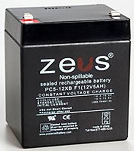 2yr Warranty Bonus Zeus Chamberlain Garage Door Opener Battery 12V 5AH 