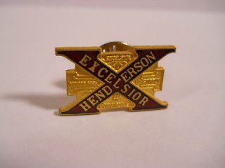 EXCELSIOR HENDERSON MOTORCYCLE Motor Manufacturing & Supply Co LAPEL 