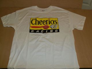 Cheerios Betty Crocker #43 Bobby Labonte Racing Hanes Authentic XL 