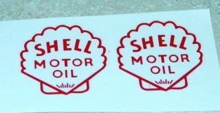 Metalcraft Shell Delivery Truck Sticker Set MC 011