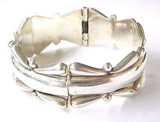 Sterling Silver Hinged Bangle Bracelet ~ 7.44 / MEXICO