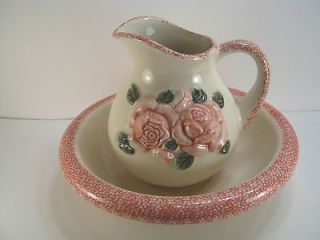 ceramic pitcher bowl