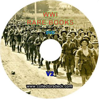   RARE World War 1 WW1 Books   Military, History, Records & etc DVD V2
