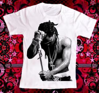   Wayne Rapper Tupac R&B Hip Hop Drake Music White T Shirt Sz.S,M,L,XL