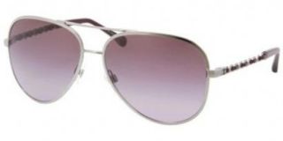 Coco CHANEL Sunglasses AUTHENTIC 4194Q CH4194Q Aviator Chain Violet 