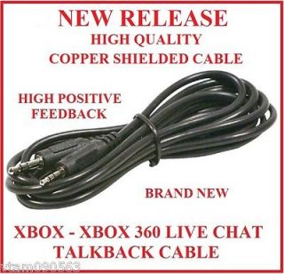   CABLE FOR TRITTON AXPro V2, AX720, AX180 & AX120   XBOX 360 LIVE CHAT