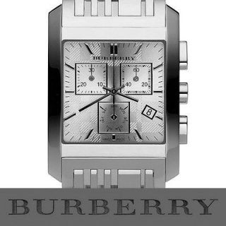Latest New Burberry Men Chronograph Bracelet Watch BU1560 $550 Sale
