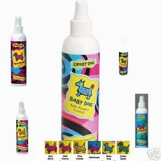   CRAZY DOG Conditioning Cologne & Deodorant Mist Spray Puppy Cat Horse