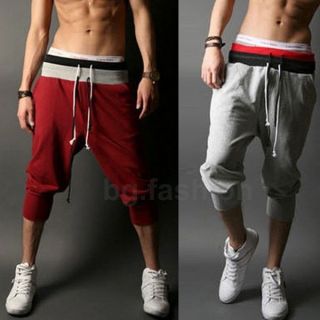 New Fashion Mens Casual Sport Rope Short Pants Jogging Trousers 4 
