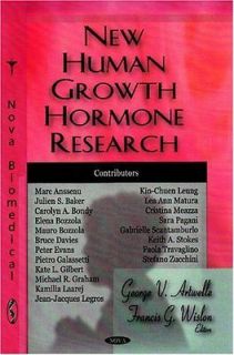 New Human Growth Hormone Research Artwelle, George V. (Editor)/ Wislon 