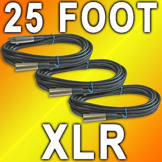 xlr cable 25 in Cables, Snakes & Interconnects