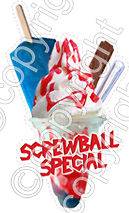 ice cream van / individual Special Screwball Die Cut 2012 SEASON