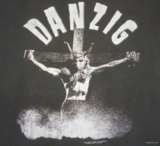 DANZIG Vintage Concert SHIRT 90s TOUR T RARE ORIGINAL Samhain MISFITS 
