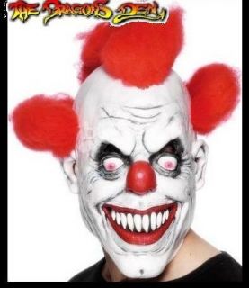 Pennywise Scary IT Clown Mask Fancy Dress Halloween UK