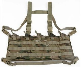 BEEZ COMBAT SYSTEMS AK Chest Rig Low Profile 5 mag Crye Multicam