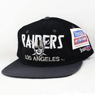 1993 Los Angeles LA Raiders Snapback Hat Vintage Cap Starter NEW