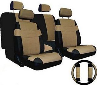   SET w/ Steering Wheel Cover & Belt Shoulder Pads #5 (Fits Honda CR V