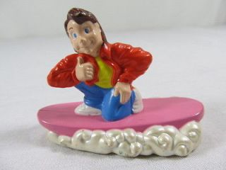 1991 Back to the Future Martys Hoverboard Cake Topper Figure PVC 