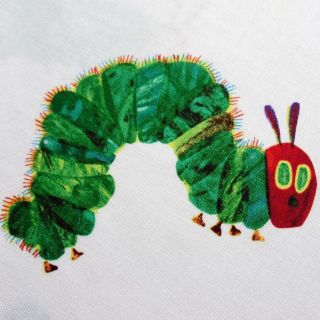   Quilting Fabric Eric Carle Very Hungry Caterpillar Allover fq