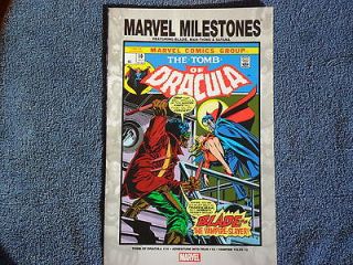 TOMB OF DRACULA 10,July1973,Ma​rvel Milestone reprint 2005,1st Blade 