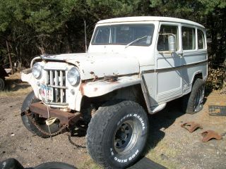1963 63 Willy panel wagon pickup truck Willys jeep