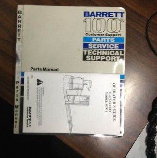 Barret Forklift   Pallet Jack Parts, Service, And Operators Guide For 