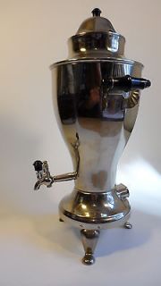   Chrome Electric Tula Russia Hot Water Coffee Tea Heater 1979 Papers