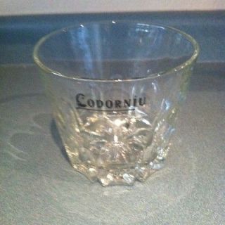 Codorniu Glass Ice Bucket/Large Rocks Glass/Cocktail Glass. RARE 