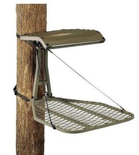   M25 Steel Hang On Treestand Bow Gun & Full Body Safety Harness