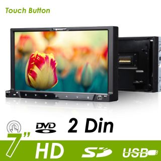  HD LCD Touch Screen USB 2Din In Dash Car Stereo DVD Player 0.01