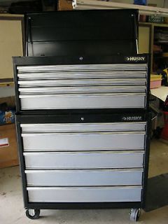 Husky Tool box 2 piece set Rolling Cabinet and Chest. Used Nice with 
