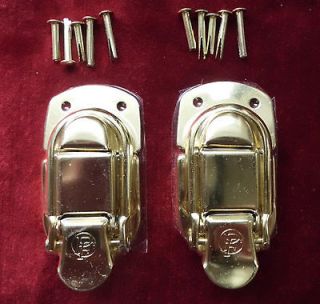 Gold Guitar/Instrument Case Latches/Latch Set of 2 for vintage USA 