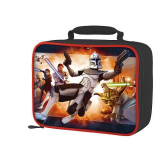  WARS Captain Rex & Yoda Thermos® Insulated Lunch Tote Box NWT $24