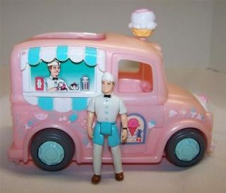 SWEET STREETS ICE CREAM TRUCK & CANDY SHOP BOY MAN DOLL IN WHITE CAP 