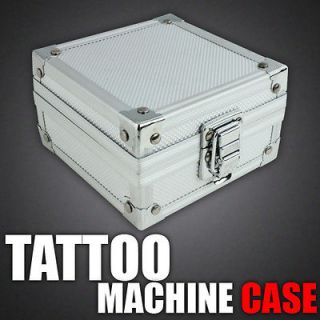   Aluminum Tattoo Machine Gun Case Supply Display Box Foam Protection