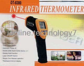 Non Contact IR Infrared Thermometer Laser Point DT8380 ,  