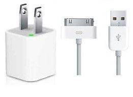 Newly listed Wall AC Home Charger + USB Cable for iPhone 4S 4 4G 3GS 