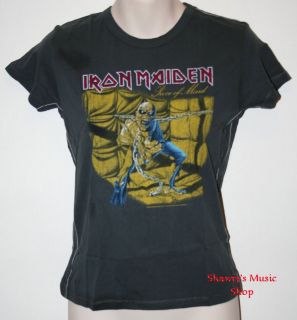 iron maiden piece of mind shirt in Clothing,  