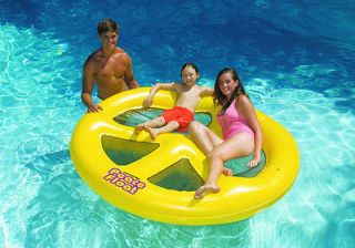 Peace Float Island Lounger relaxing inflatable pool water toy