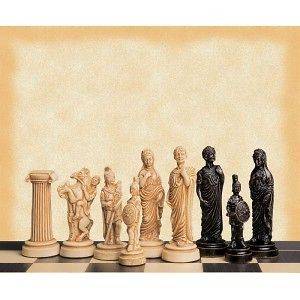 SAC Undecorated Roman chess set spare or replacement chess pieces
